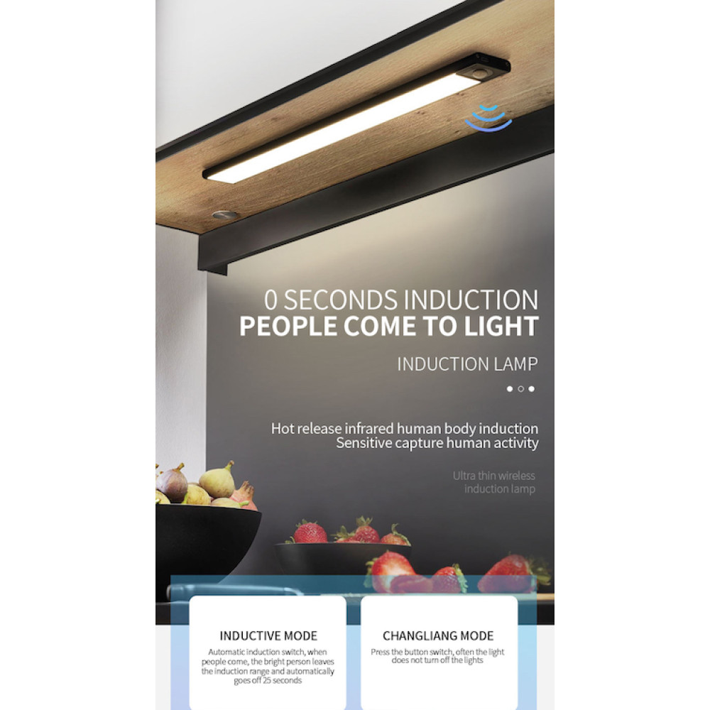 Безжична LED лампа SUPERFIRE - (XYD05), 60см, 3.2W, 95lm, 1800mAh