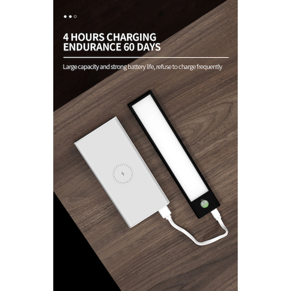 Безжична LED лампа SUPERFIRE - (XYD05), 60см, 3.2W, 95lm, 1800mAh