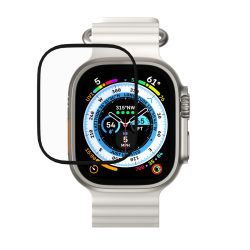 Стъклен протектор 3D за смарт часовник Apple iWatch Ultra 2 49мм  Стъклен протектор 3D за смарт часовник Apple iWatch Ultra 2 49мм