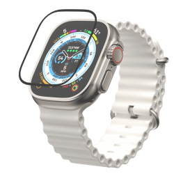 Стъклен протектор 3D за смарт часовник Apple iWatch Ultra 2 49мм  Стъклен протектор 3D за смарт часовник Apple iWatch Ultra 2 49мм