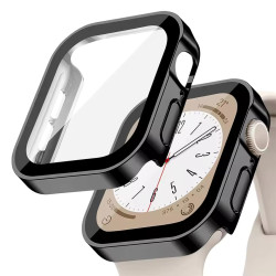 PC Plating Shell протектор + Tempered glass за Apple Series 10 46мм  PC Plating Shell протектор + Tempered glass за Apple Series 10 46мм