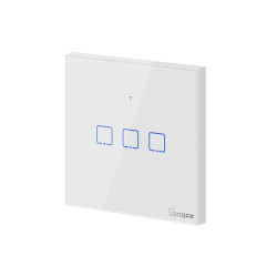 Интелигентен Превключвател SONOFF -  T2 EU TX, Троен сензорен ключ Интелигентен Превключвател SONOFF -  T2 EU TX, Троен сензорен ключ