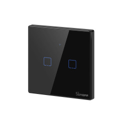 Интелигентен Превключвател SONOFF -  T3 EU TX, Двоен сензорен ключ Интелигентен Превключвател SONOFF -  T3 EU TX, Двоен сензорен ключ