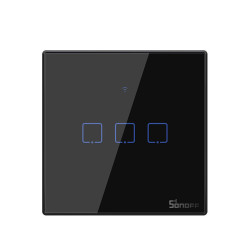 Интелигентен Превключвател SONOFF -  T3 EU TX, Троен сензорен ключ Интелигентен Превключвател SONOFF -  T3 EU TX, Троен сензорен ключ