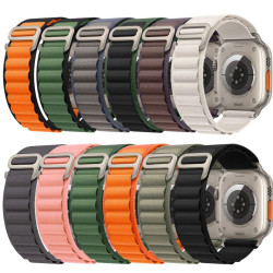 Текстилна каишка за смарт часовник Apple iWatch Series 5 44мм - Alpine Loop Strap