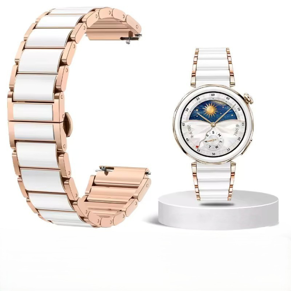Керамична каишка за смарт часовник Huawei Watch GT5 41мм - Ceramic Strap Frame Керамична каишка за смарт часовник Huawei Watch GT5 41мм - Ceramic Strap Frame