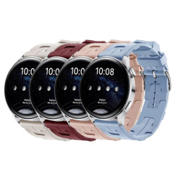 Силиконова каишка за смарт часовник Huawei Watch GT5 Pro 42мм - Colorful wristband Силиконова каишка за смарт часовник Huawei Watch GT5 Pro 42мм - Colorful wristband