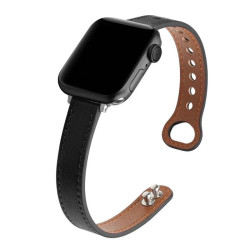 Кожена каишка за смарт часовник Huawei Watch GT 42мм - Elegant Slim Leather Strap Кожена каишка за смарт часовник Huawei Watch GT 42мм - Elegant Slim Leather Strap