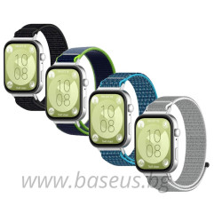 Текстилна каишка за смарт часовник Huawei Watch Fit 3 - Nylon Loop Текстилна каишка за смарт часовник Huawei Watch Fit 3 - Nylon Loop