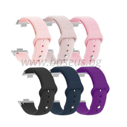 Силиконова каишка за смарт часовник Huawei Watch Fit 3 - Silicon Simple Strap Силиконова каишка за смарт часовник Huawei Watch Fit 3 - Silicon Simple Strap
