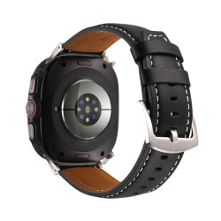 Кожена каишка за смарт часовник Samsung Watch Ultra 47мм - Leather Premium Strap Кожена каишка за смарт часовник Samsung Watch Ultra 47мм - Leather Premium Strap