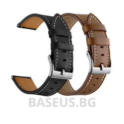 Кожена каишка за смарт часовник Huawei Watch GT3 Porsche Design 46мм - Leather Premium Strap Кожена каишка за смарт часовник Huawei Watch GT3 Porsche Design 46мм - Leather Premium Strap