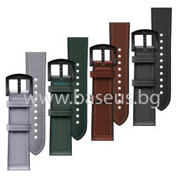 Силиконова каишка за смарт часовник Huawei Watch 3 46мм - TPU Leather Cover Strap Силиконова каишка за смарт часовник Huawei Watch 3 46мм - TPU Leather Cover Strap