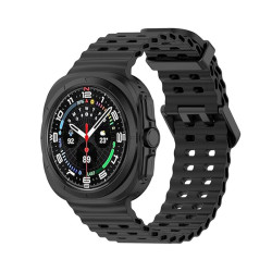 Силиконова каишка за смарт часовник Samsung Watch Ultra 47мм - Marine Silicone Band Силиконова каишка за смарт часовник Samsung Watch Ultra 47мм - Marine Silicone Band