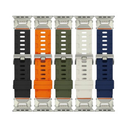 Силиконова каишка за смарт часовник Apple iWatch Series 8 45мм - Rubber Silicone Bracelet Силиконова каишка за смарт часовник Apple iWatch Series 8 45мм - Rubber Silicone Bracelet