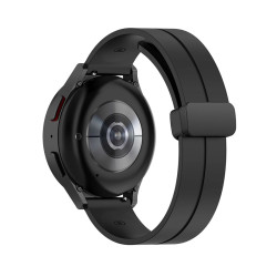 Силиконова каишка за смарт часовник Huawei Watch GT5 Pro 42мм - Silicone Magnet Black Buckle Силиконова каишка за смарт часовник Huawei Watch GT5 Pro 42мм - Silicone Magnet Black Buckle