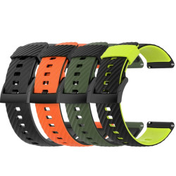 Силиконова каишка за смарт часовник Huawei Watch 3 46мм - Sunnto Sport Strap Силиконова каишка за смарт часовник Huawei Watch 3 46мм - Sunnto Sport Strap