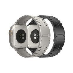 Метална каишка за смарт часовник Apple iWatch Series SE 44мм - Titanium Metal Bracelet