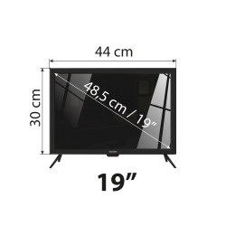 Телевизор 12V / 220V CALMAN 19 инча,  2 ГОДИНИ ГАРАНЦИЯ    Телевизор 12V / 220V CALMAN 19 инча,  2 ГОДИНИ ГАРАНЦИЯ