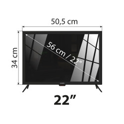 Телевизор 12V / 220V CALMAN 22 инча,  2 ГОДИНИ ГАРАНЦИЯ    Телевизор 12V / 220V CALMAN 22 инча,  2 ГОДИНИ ГАРАНЦИЯ