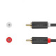 Aудио кабел UGREEN AV104/10520 - 2xRCA jack към 2xRCA jack, 5 метра