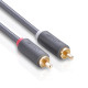 Aудио кабел UGREEN AV104/10520 - 2xRCA jack към 2xRCA jack, 5 метра