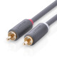 Aудио кабел UGREEN AV104/10520 - 2xRCA jack към 2xRCA jack, 5 метра