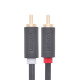 Aудио кабел UGREEN AV104/10520 - 2xRCA jack към 2xRCA jack, 5 метра