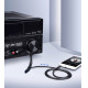 Аудио кабел UGREEN AV116/10591 - 3.5mm Jack към 2xRCA, 5 метра Аудио кабел UGREEN AV116/10591 - 3.5mm Jack към 2xRCA, 5 метра