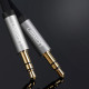 Аудио кабел UGREEN AV119/10596 - 3.5mm Jack - ъглов, 0.5 метра