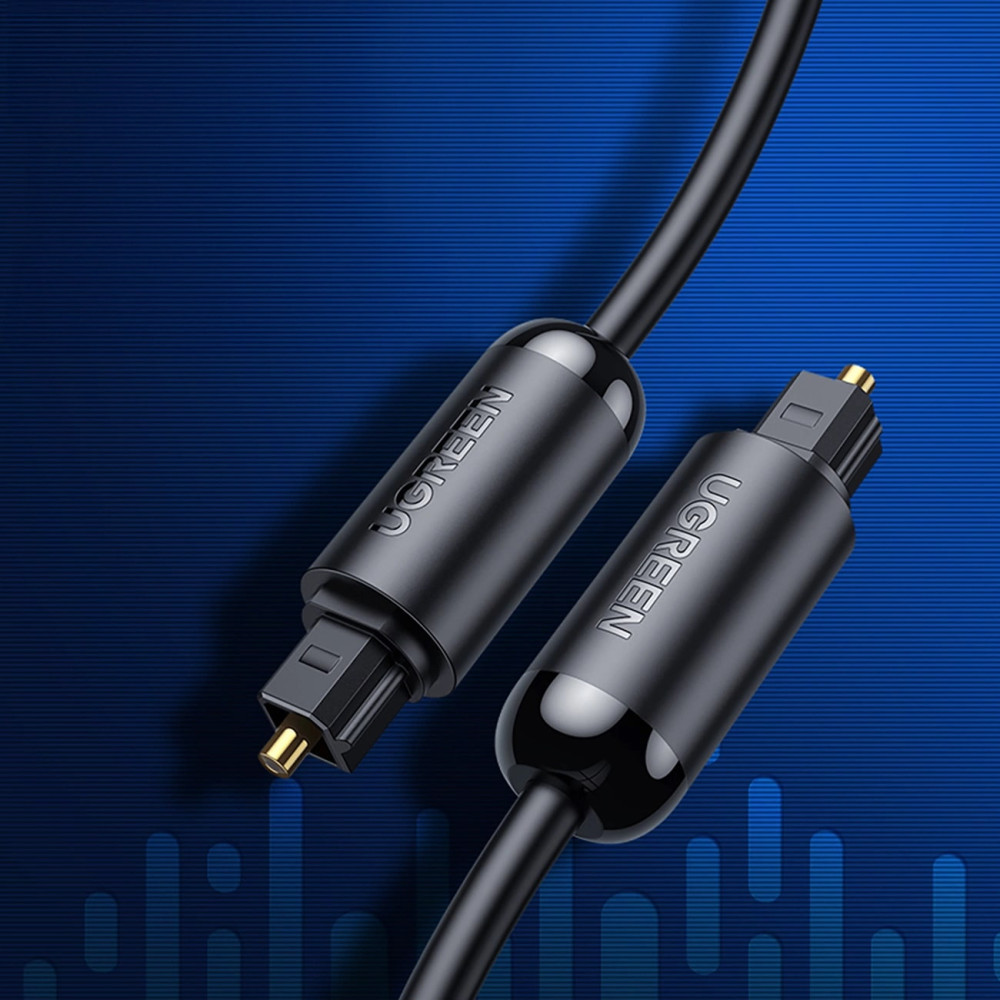 Aудио кабел UGREEN AV122/70891 - Toslink, 1.5 метра Aудио кабел UGREEN AV122/70891 - Toslink, 1.5 метра