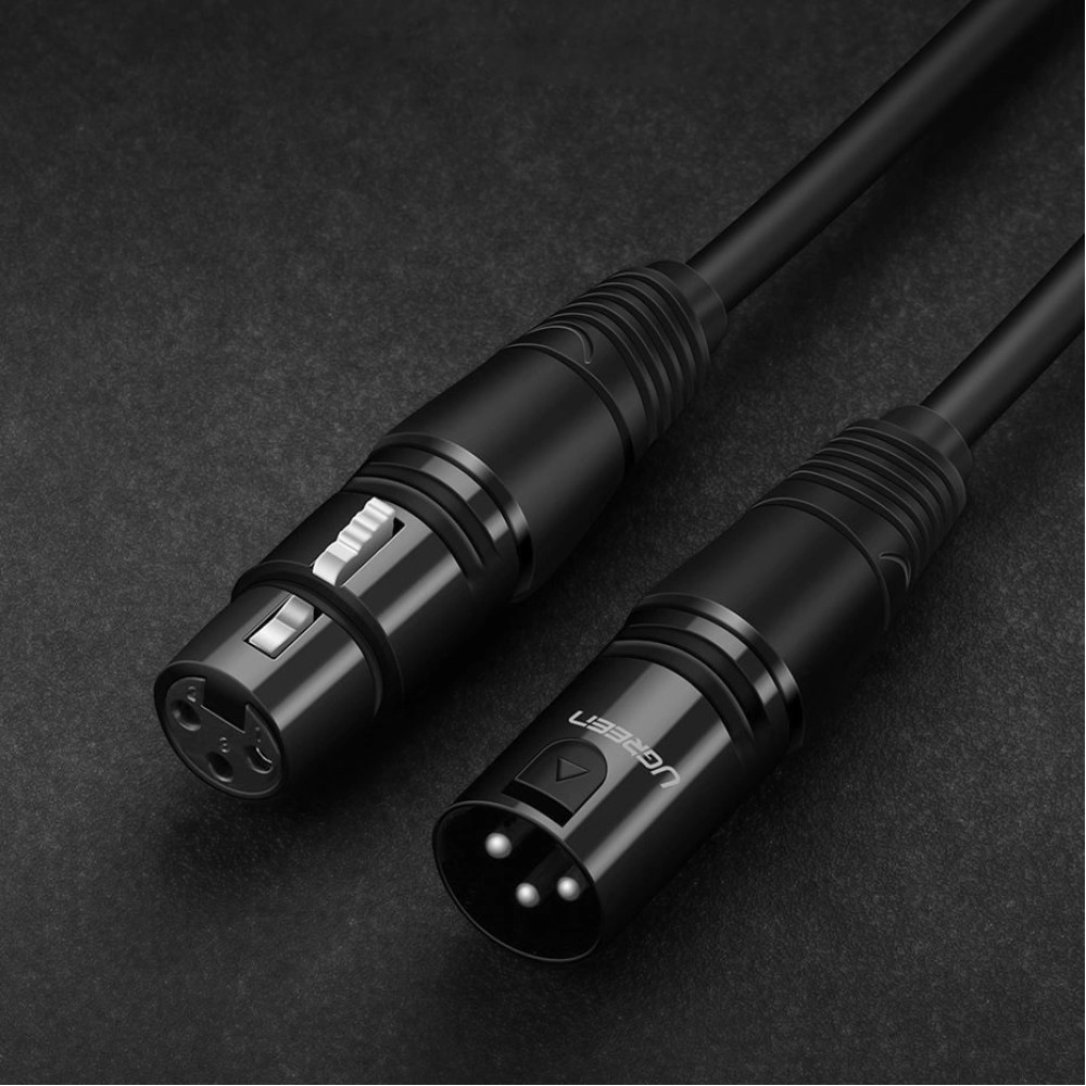 Aудио кабел UGREEN AV130/20711 - XLR, 3 метра Aудио кабел UGREEN AV130/20711 - XLR, 3 метра