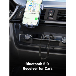Bluetooth приемник с микрофон UGREEN CM309/70601 - USB-A към AUX Bluetooth приемник с микрофон UGREEN CM309/70601 - USB-A към AUX