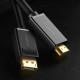 Кабел UGREEN DP101/10239 4K - HDMI към DisplayPort, 1.5 метра Кабел UGREEN DP101/10239 4K - HDMI към DisplayPort, 1.5 метра