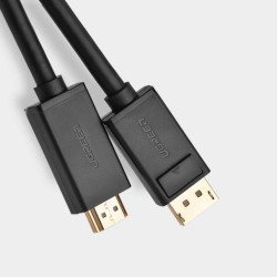 Кабел UGREEN DP101/10239 4K - HDMI към DisplayPort, 1.5 метра Кабел UGREEN DP101/10239 4K - HDMI към DisplayPort, 1.5 метра