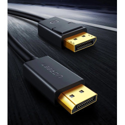 Кабел UGREEN DP102/10211 4K - DisplayPort към DisplayPort, 2 метра Кабел UGREEN DP102/10211 4K - DisplayPort към DisplayPort, 2 метра