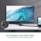 Преходник UGREEN HD107/10141 4K - HDMI (M) към HDMI (F), 1 метър Преходник UGREEN HD107/10141 4K - HDMI (M) към HDMI (F), 1 метър