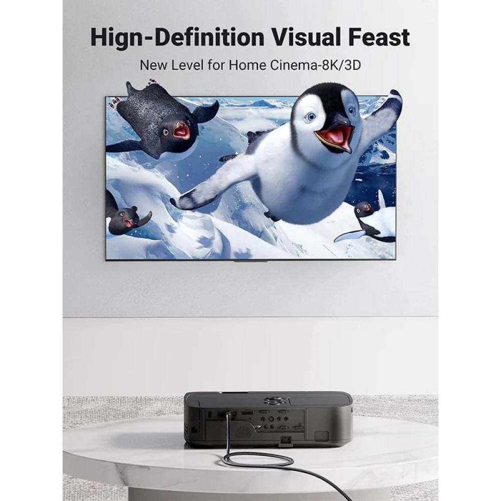 Кабел UGREEN HD135/80602 8K - HDMI към HDMI, 3 метра Кабел UGREEN HD135/80602 8K - HDMI към HDMI, 3 метра