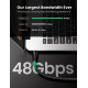 Кабел UGREEN HD140/80404 8K - HDMI към HDMI, 3 метра