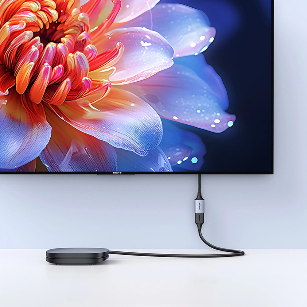 Преходник UGREEN HD165/15518 8K - Micro HDMI към HDMI Преходник UGREEN HD165/15518 8K - Micro HDMI към HDMI