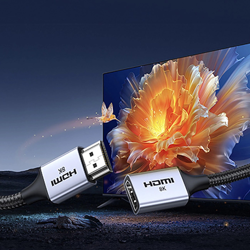 Преходник UGREEN HD165/15518 8K - Micro HDMI към HDMI Преходник UGREEN HD165/15518 8K - Micro HDMI към HDMI