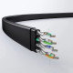 Кабел UGREEN NW102/50172, Cat6 Flat - LAN, 0.5 метра