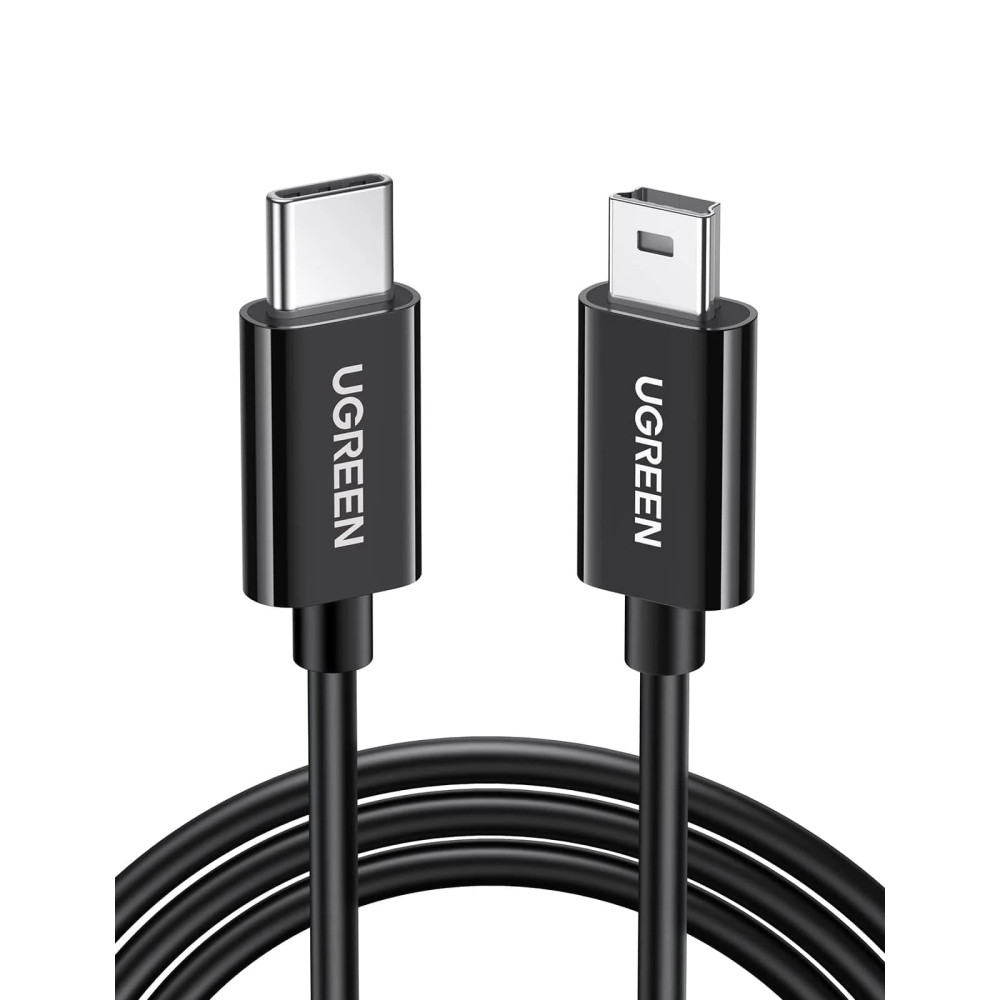 Кабел UGREEN 2A, Type-C - Mini USB - US242/50445, 1 метър