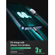 Кабел UGREEN 20W, Type-C - Lightning, US304/60759, 1 метър Кабел UGREEN 20W, Type-C - Lightning, US304/60759, 1 метър