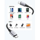 Кабел UGREEN 20W, Type-C - Lightning, US304/60759, 1 метър Кабел UGREEN 20W, Type-C - Lightning, US304/60759, 1 метър