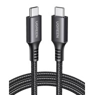 Кабел UGREEN 60W, Type-C - Type-C, US567/15373, 1 метър  Кабел UGREEN 60W, Type-C - Type-C, US567/15373, 1 метър