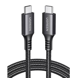 Кабел UGREEN 60W, Type-C - Type-C, US567/15373, 1 метър  Кабел UGREEN 60W, Type-C - Type-C, US567/15373, 1 метър