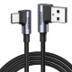 Кабел UGREEN 3А, USB-A - Type-C, US176/20856, 1 метър