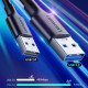 Кабел UGREEN 3А, USB-A - Type-C, US184/20881, 0.5 метра