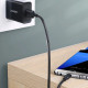 Кабел UGREEN 3А, USB-A - Type-C, US184/20881, 0.5 метра